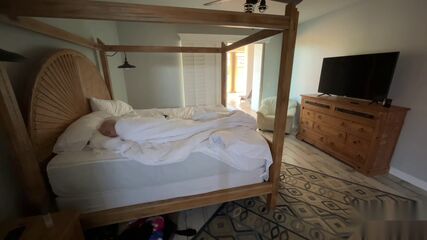 Hot Blonde Takes Morning POV