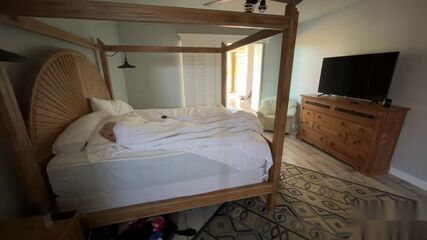 Hot Blonde Takes Morning POV